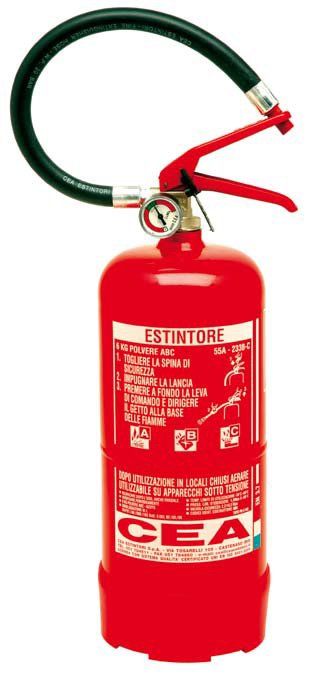 Estintore portatile biossido di carbonio (CO2) KG 2 - SEKURITALIA